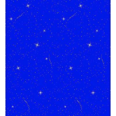 Fadeless Designs Paper Roll, Night Sky, 48 Inches x 12 Feet