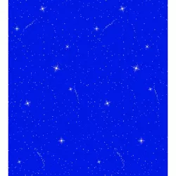 Fadeless Designs Paper Roll, Night Sky, 48 Inches x 50 Feet