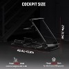 Dardoo Stable Racing Simulator Cockpit Wheel Stand Made Of 30×30mm Alloy Steel With Rubber Feet Fit For Logitech G29 G920 Thrustmaster T80 - 3 of 4