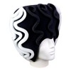 Foam Party Hats Bride of Frankenstein Wig - 2 of 4