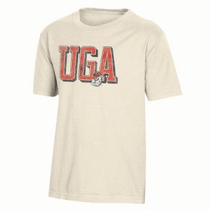 NCAA Georgia Bulldogs Boys' Sand T-Shirt - 1 of 3