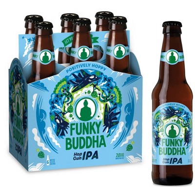 Funky Buddha Hop Gun IPA Beer - 6pk/12 fl oz Bottles