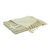 Saro Lifestyle Saro Lifestyle Mudcloth Design Throw Blanket, Black/White, 50"x60" - 3 of 4