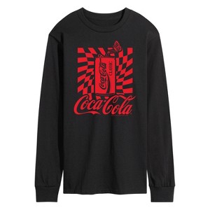 Men's - Coca-Cola - Warped Coke Can Long Sleeve Graphic T-Shirt - 1 of 4