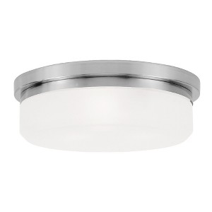 Livex Lighting Stratus 3 - Light Flush Mount in  Brushed Nickel - 1 of 1