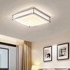 C Cattleya Brushed Nickel Dimmable 15-Watt Selectable LED Ceiling Light 3000K 4000K 5000K - 2 of 4