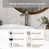 CASAINC Deck Mounted 1-Hole Single Handle Vessel Bathroom Faucet - 3 of 4