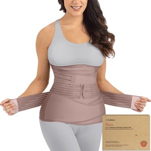 Revive 3 in 1 Postpartum Belly Band Wrap, Post Partum Recovery, Postpartum Waist Binder Shapewear - 1 of 4