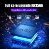 Voacle RG353P Handheld Game Console,Support 5G WiFi 4.2 Bluetooth Dual OS,Linux System RK3566 Chip Built-in 64G SD Card 4452 Games(Transparent Black) - 4 of 4