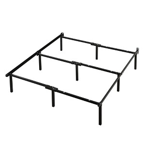 Queen 12" Compack Metal Bed Frame Black - Zinus - 1 of 4