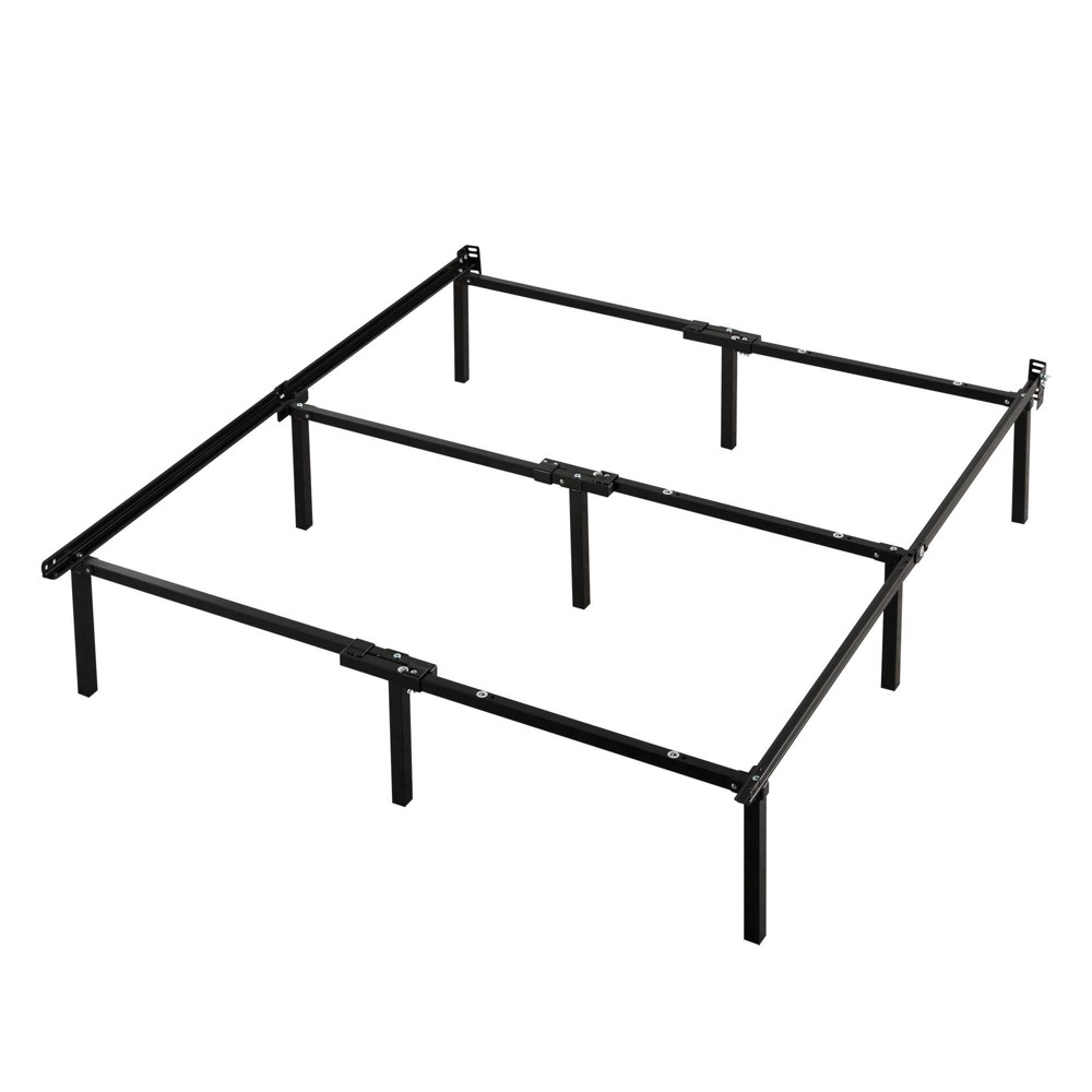 Photos - Bed Zinus Queen 12" Compack Metal  Frame Black  