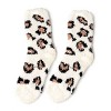 Hello Mello Women's Cat Nap Cozy Lounge Crew Socks - 2 of 3