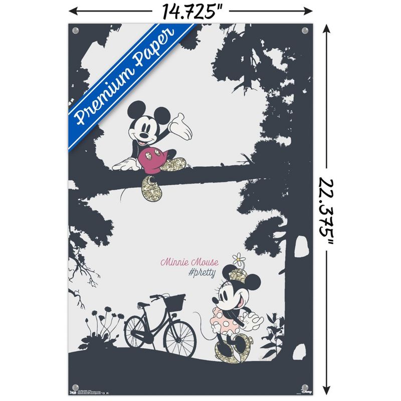 Trends International Disney Minnie Mouse - Pretty Unframed Wall Poster Prints, 3 of 7