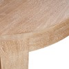 Royal Hampton 32 Inch Round Top Coffee Table with Open Sled Base - 4 of 4