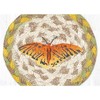Earth Rugs Eco-Friendly Braided Jute Coaster – 5" Round Rustic Table Mat - 3 of 3