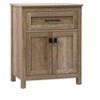 Elegant Lighting 24 Inch Wide Bathroom Storage Freestanding Cabinet In Natural Oak - 2 of 4