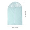 Unique Bargains Dustproof Thickened Garment Bag 3 Pcs - 4 of 4