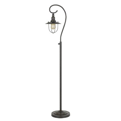 58" Metal Vigo Down Bridge Floor Lamp (Includes Light Bulb) Dark Bronze - Cal Lighting