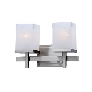 Maxim Lighting Tetra 2 - Light Vanity in  Satin Nickel - 1 of 4