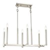 Livex Lighting Alpine 6 - Light Chandelier in  Polished Nickel - 4 of 4