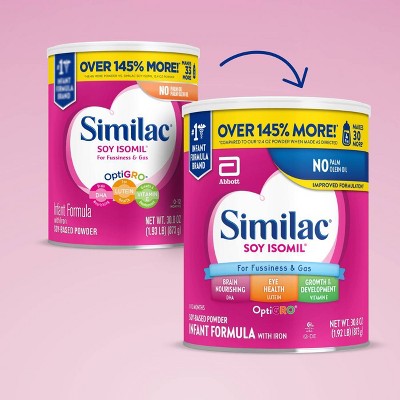 Similac Soy Isomil Powder Infant Formula - 30.8oz_0