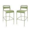 Coolbibila-Patio Chair Set Of 2, Bar Stools With Modern And Sleek Design, 40'' Hight Bar Stools With Low Back - 2 of 4