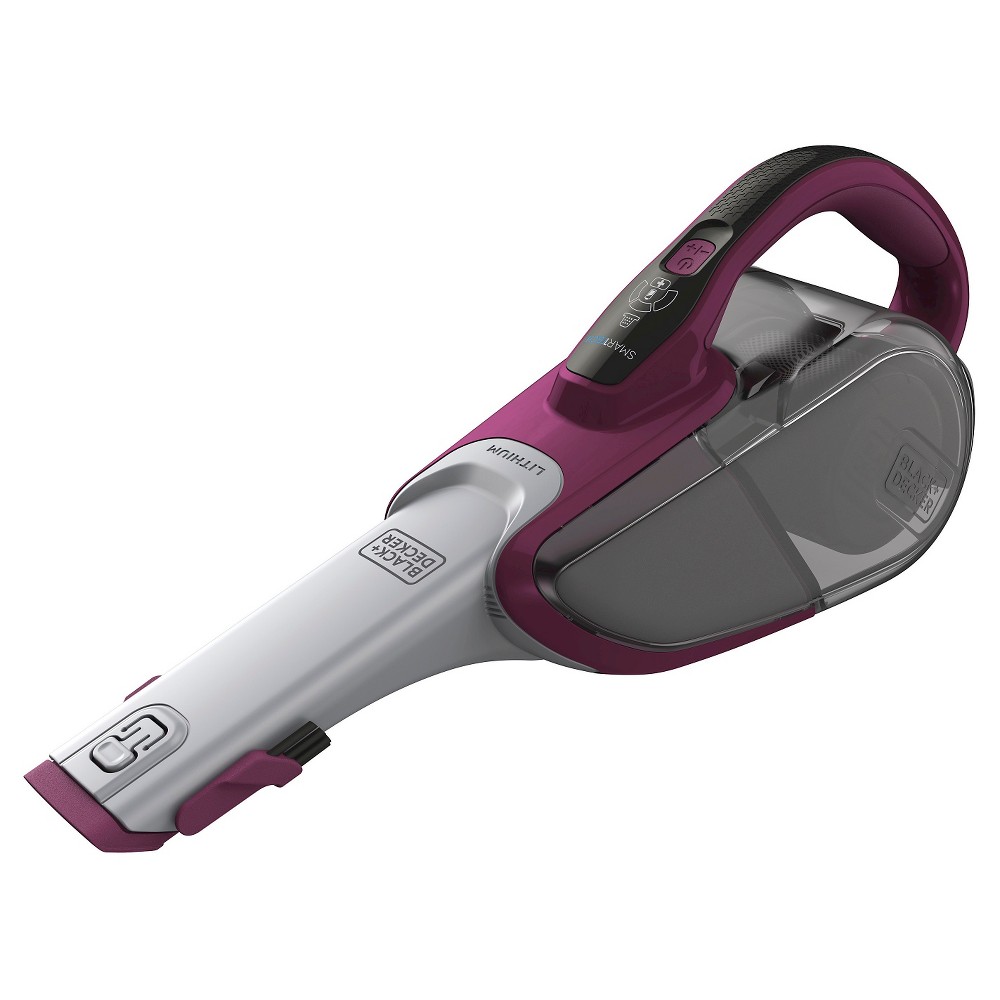 UPC 885911466141 product image for BLACK+DECKER SMARTECH Lithium Hand Vacuum with Scent - Eggplant HHVJ320BMFS27 | upcitemdb.com