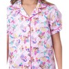 Mattel Girls' Barbie Fantasy Mermaid Princess Sleep Pajama Set Shorts Pink - 3 of 4