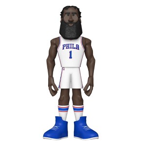 Funko Philadelphia 76ers NBA Funko Gold 12 Inch Vinyl Figure | James Harden - 1 of 3