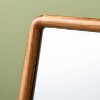 Wood Accent Mirror with Brass Feet - Hearth & Hand™ with Magnolia - 3 of 4
