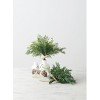 Sullivans Artificial Cedar Bouquet 8"H Green - 2 of 2