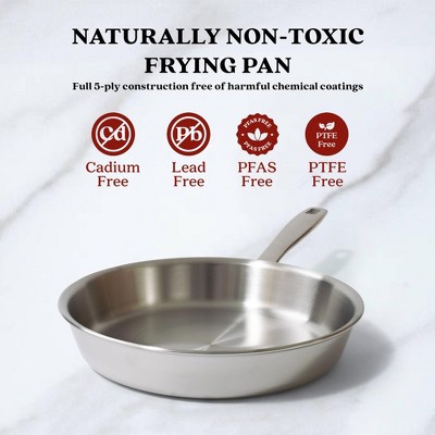 Alva Maestro 9.5" Stainless Steel Non-stick Frying Pan