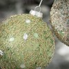 4"H Sullivans Beaded Ball Ornament - Set of 2  Multicolored Christmas Ornaments - 2 of 2