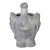 Northlight 16" Gray Standing Elephant Outdoor Garden Planter - 3 of 4