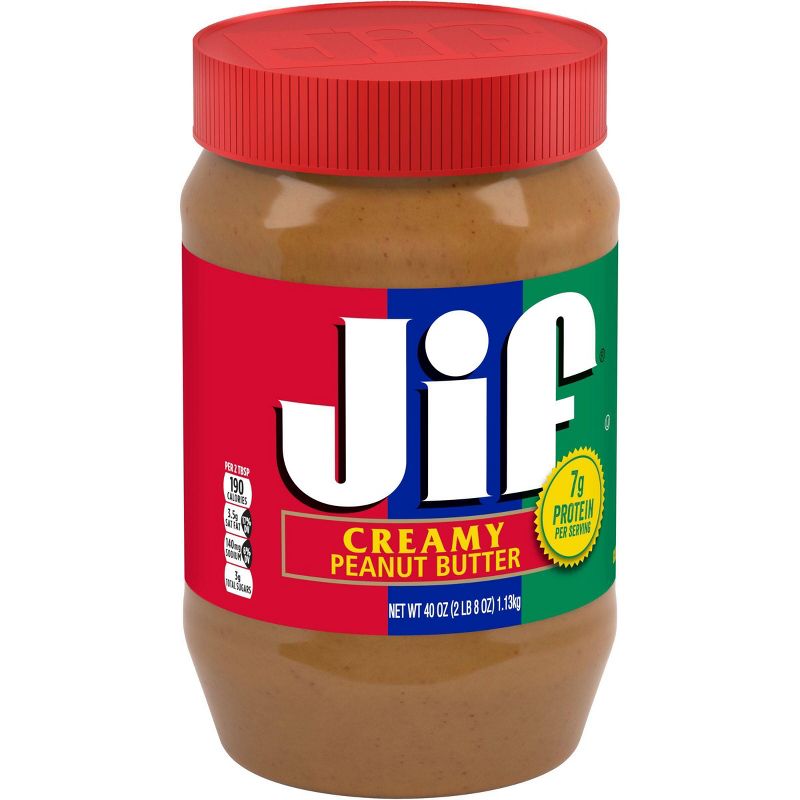 Jif Creamy Peanut Butter - 40oz, 3 of 10