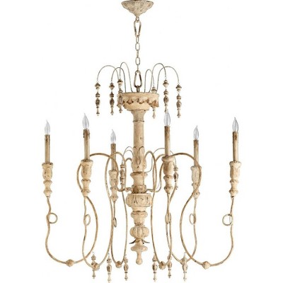 Quorum Lighting Salento 6-Light Persian White Chandelier