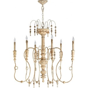 Quorum Lighting Salento 6-Light Persian White Chandelier - 1 of 4