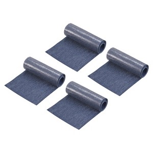 Unique Bargains Iron-on Washable Clothes Hole Repairing Denim Patches 4 Pcs - 1 of 4