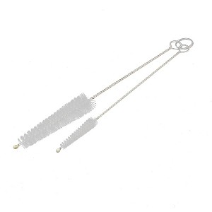 Unique Bargains Household Kitchen Restaurant Kettle Spout Teapot Nozzle Cleaning Brush Tool Set 2 Pcs - 1 of 3
