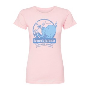 Women's - Dr. Seuss - Hortons Hatchery Fitted Graphic T-Shirt - 1 of 3