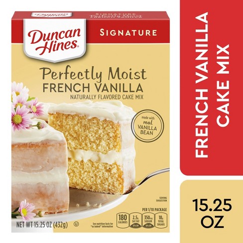 Duncan Hines Moist Deluxe French Vanilla Premium Cake Mix 15 25oz Target