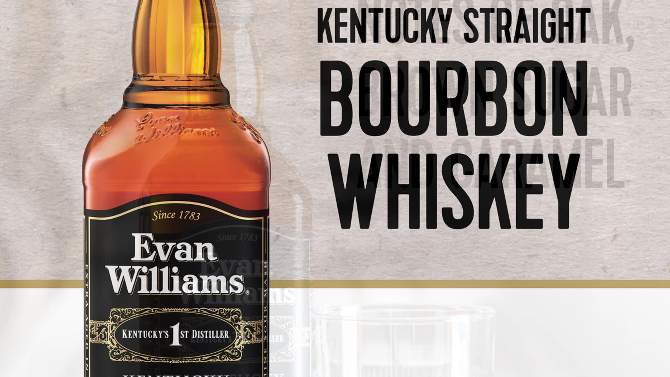 Evan Williams Kentucky Straight Bourbon Whiskey - 1.75L Bottle, 2 of 5, play video