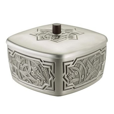 Royal Selangor Hand Finished Atiya Collection Pewter Caddy Gift