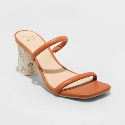 target heeled sandals