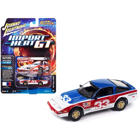 1985 Nissan 300zx 33 Red White And Blue turbo Tribute Ltd Ed To 4812 Pcs 1 64 Diecast Model Car By Johnny Lightning Target