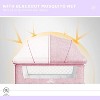KTMBDW Baby Bassinet Bedside Crib, 3-in-1 Baby Bassinet Bedside Sleeper with Mattress and Soft,Breathable Sheet,Height Adjustable, Stable for Newborns - 4 of 4