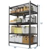 Garage Shelving 2200 LBS Storage Shelves Adjustable Metal Shelving Unit Heavy Duty 5 Tier Metal Shelves for Garage Kitchen Pantry - 2 of 4