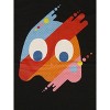 PacMan Ghost Fusion Art Men's Black Tshirt - 2 of 2