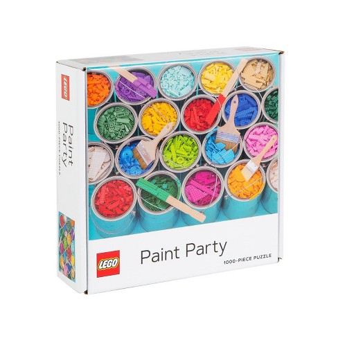 Lego puzzle 2025 paint party