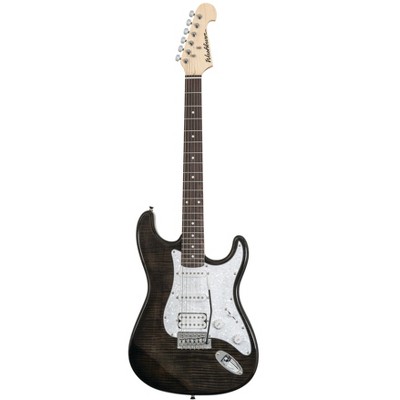 Washburn SDFTB Sonamaster Deluxe Electric Guitar, Transparent Black